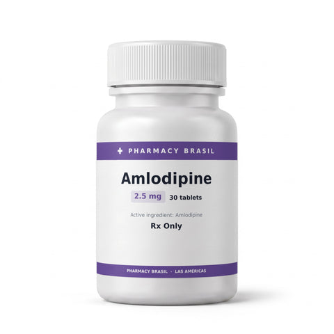 Amlodipine 2.5 mg — 30 tablets