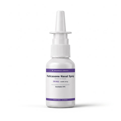 Fluticasone Nasal Spray 50 mcg — 1 bottle (16 g)
