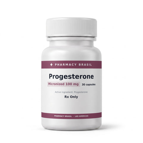 Progesterone Micronized 100 mg — 30 capsules