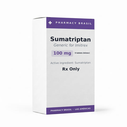 Sumatriptan 100 mg — 9 tablets (blister)